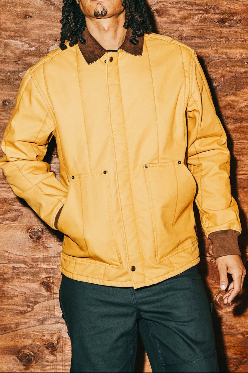 Brixton Builders Ranch Jacket Spruce Yellow