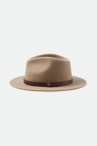 Brixton Messer Fedora Sand