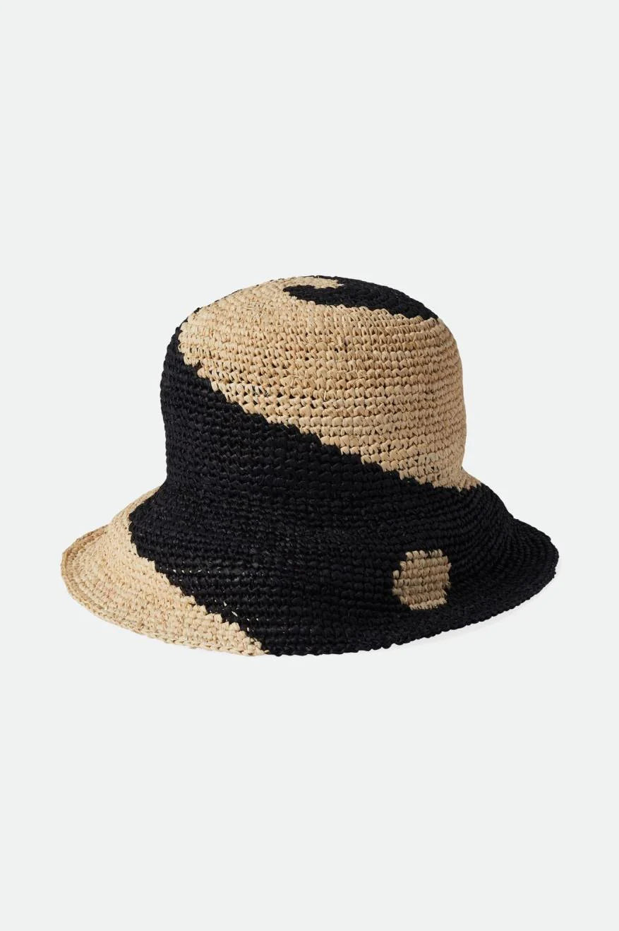 Brixton Redding Bucket Hat Whitecap/Black