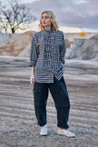 M. A. Dainty Trucker Pant Washed Black