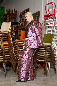 M. A. Dainty Sturt Pant Pink/ Black Floral