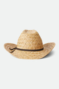 Brixton Houston Straw Cowboy Hat Natural