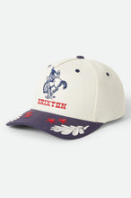 Load image into Gallery viewer, Brixton Rodeo C NP MP Snapback Off White/Navy
