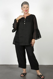 Zephyr Christina Pants Black