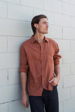 Load image into Gallery viewer, Hemp Clothing Australia Heritage Shirt Rust
