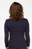 Tani Regular Scoop L/S Tee 79350 French Navy