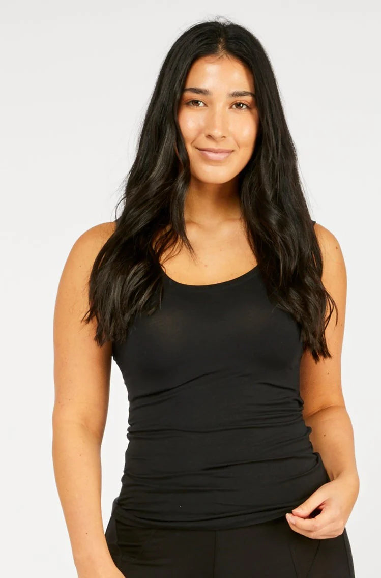 Tani Scoop Tank 79246 Black