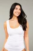 Tani Scoop Tank 79246 White