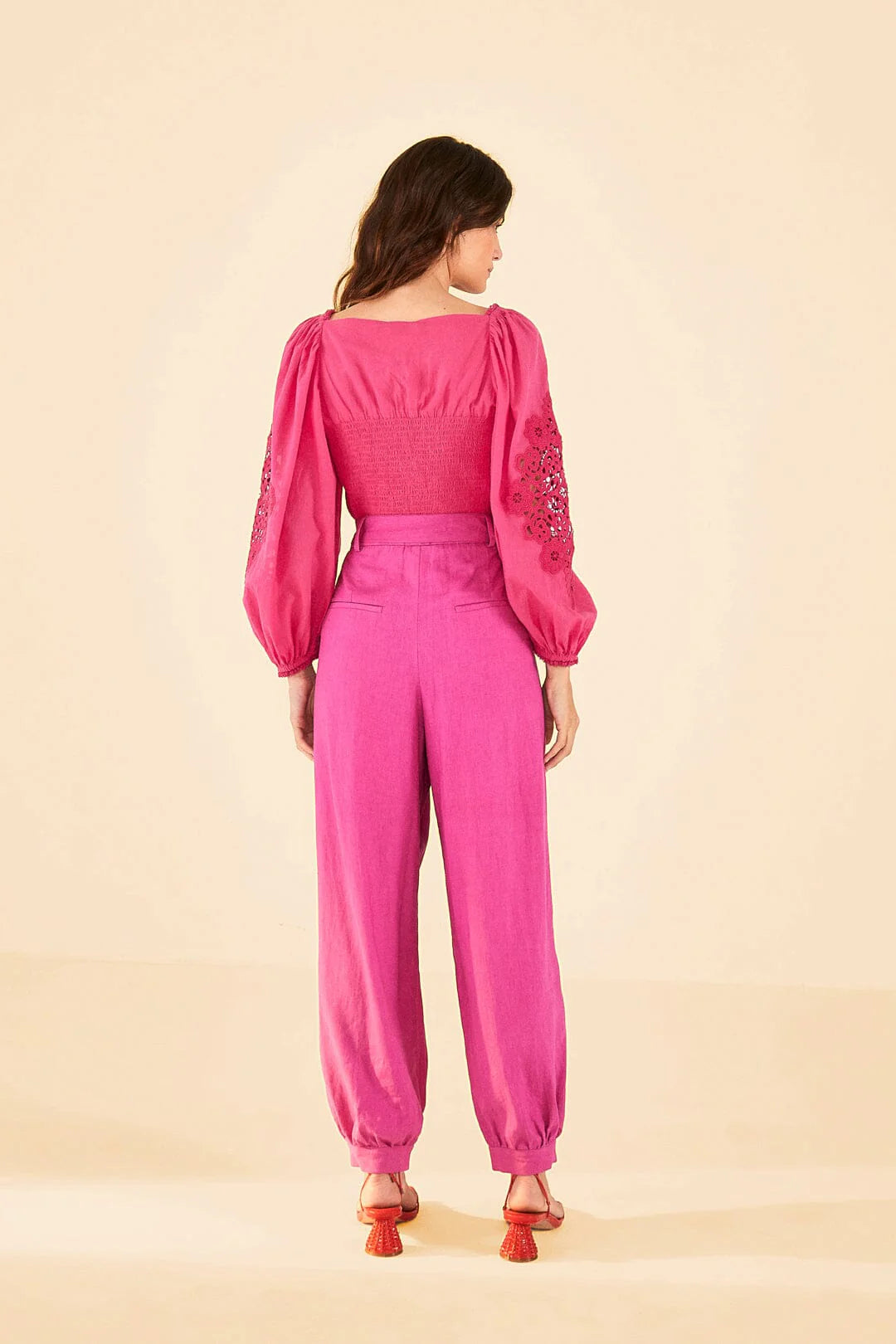 Farm Rio Pants Pink