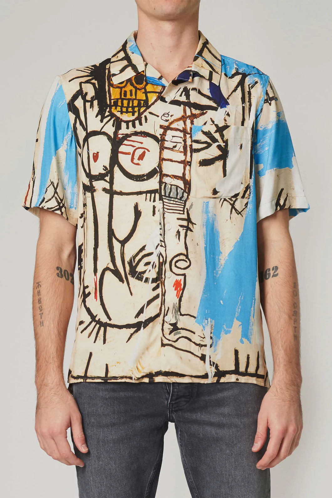 Neuw Denim Basquiat Shirt 5 Baby Boom Blue