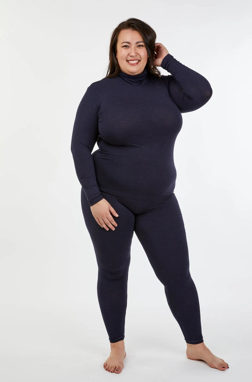 Tani Turtle Neck 79278 Midnight Marle