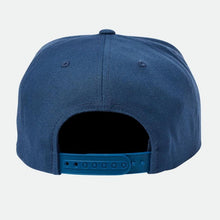 Load image into Gallery viewer, Brixton Oath III Snapback Washed Navy/Indie Teal
