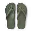 Archies Arch Support Thongs Khaki