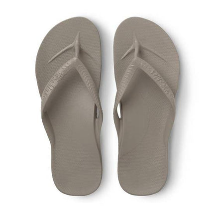 Archies Arch Support Thongs Taupe