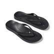Archies Arch Support Thongs Crystal Black