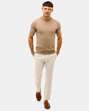 Load image into Gallery viewer, Brooksfield BFK416 Plain Short Sleeve Knit Taupe

