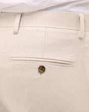 Load image into Gallery viewer, Brooksfield BFU927 Linen Blend Trouser Oat
