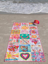 Load image into Gallery viewer, Natural Life Microfiber Beach Towel Summer Chirp

