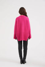 Load image into Gallery viewer, Tirelli Deep Split Knit Hot Pink
