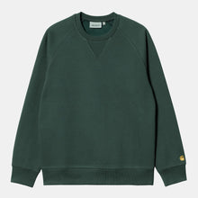 Load image into Gallery viewer, Carhartt WIP Chase Sweat Juniper/Gold
