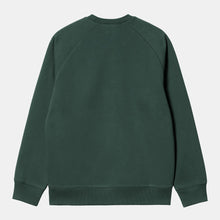 Load image into Gallery viewer, Carhartt WIP Chase Sweat Juniper/Gold
