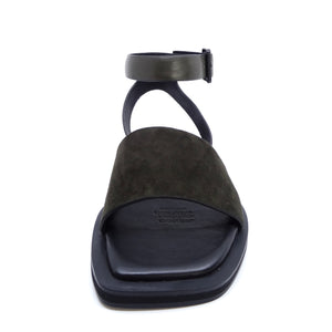EOS Mirano Dk Olive Leather Suede
