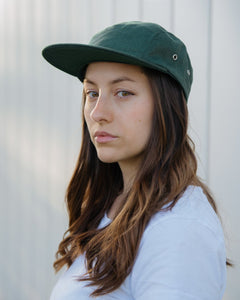 Hemp Clothing Australia 5-Panel Cap Eden Green