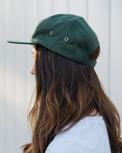 Load image into Gallery viewer, Hemp Clothing Australia 5-Panel Cap Eden Green
