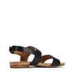 EOS Dana Sandals Black Leather