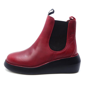 Fly London Bety Red Leather