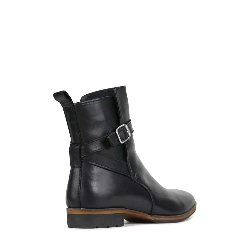 EOS Gabbi Ankle Boots Black Leather