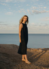 Load image into Gallery viewer, Hemp Clothing Australia Maxi Dress Navy
