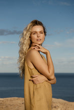 Load image into Gallery viewer, Hemp Clothing Australia Maxi Dress Ochre
