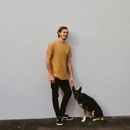 Hemp Clothing Australia Classic T-Shirt Chai