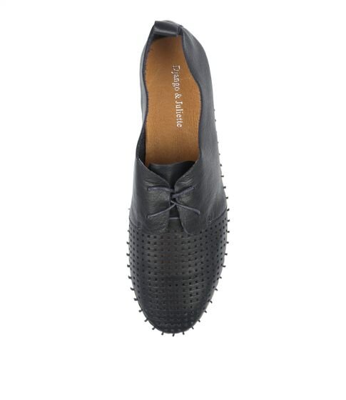 Django & Juliette Huston Sneakers Navy Leather