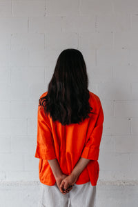 MGSC Janet Button Up Shirt Burnt Orange