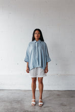 Load image into Gallery viewer, MGSC Janet Button Up Shirt Sky
