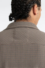 Load image into Gallery viewer, James Harper JHJ79 Mini Check Overshirt Navy
