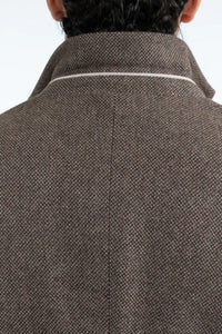 James Harper JHJ82 Wool Texture Blazer Brown