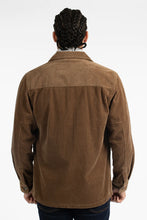 Load image into Gallery viewer, James Harper JHJ86 Cord Overshirt Tobacco
