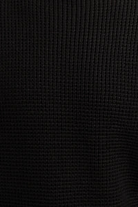 James Harper JHK40 Basket Weave Knit Black