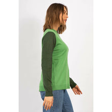 Load image into Gallery viewer, LD &amp; Co Mock Turtle Neck Jumper Fern
