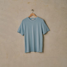 Load image into Gallery viewer, McTavish Relaxed Hemp Tee Antique Blue
