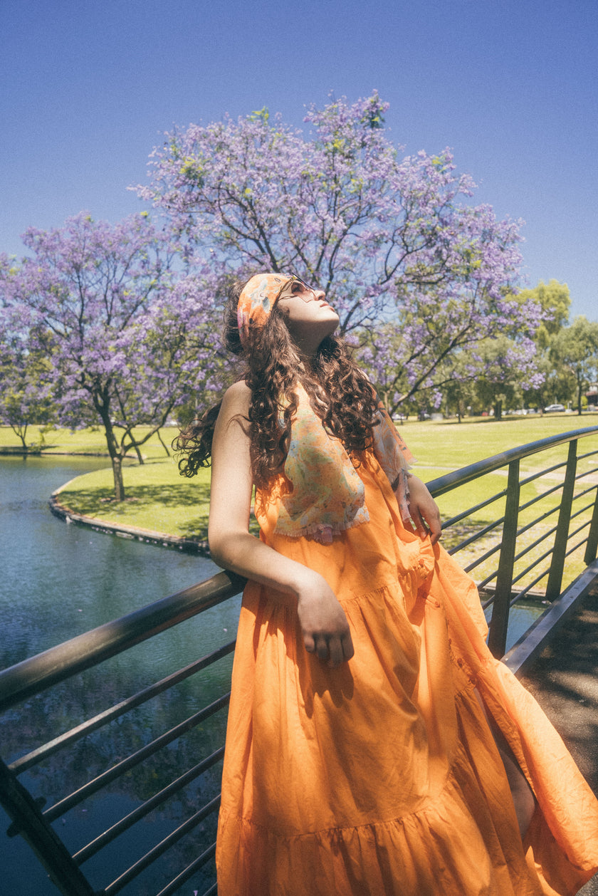 Itami Marini Dress Orange