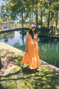 Itami Marini Dress Orange