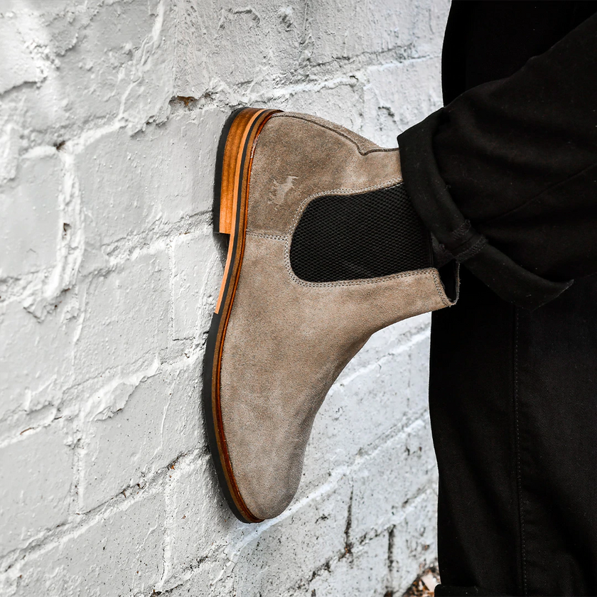 Wild Rhino Richmond Grey Suede