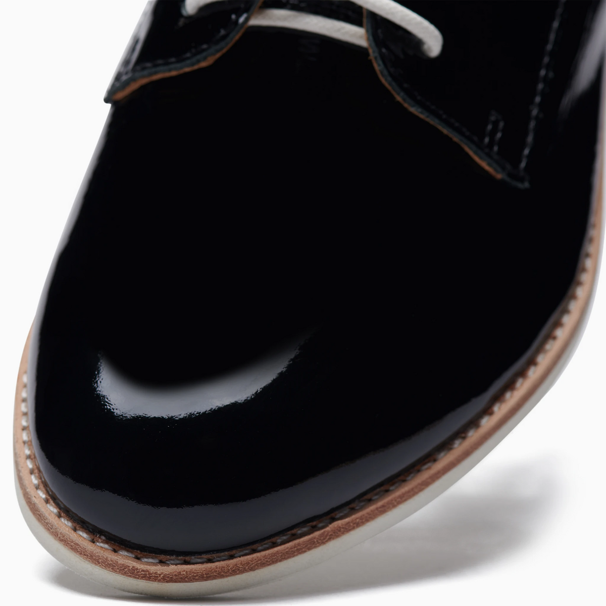Rollie Derby Super Soft Black Patent Crinkle