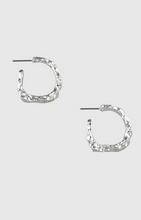 Load image into Gallery viewer, Tiger Tree EKJ5896S Silver Pippa Hoops
