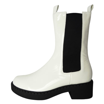 Top End Patsy Off White Patent