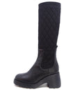 Unisa Leiva Black Leather